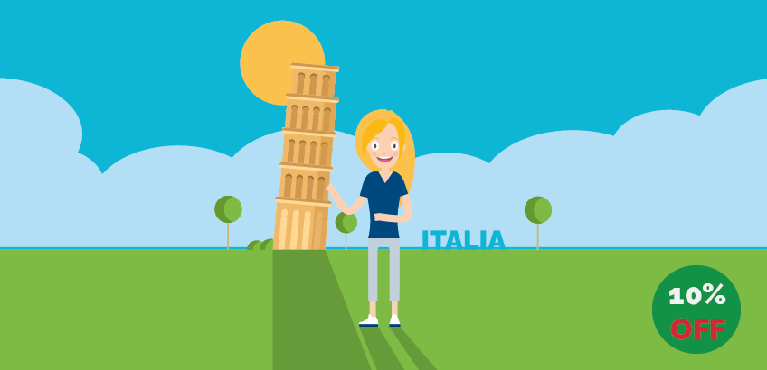 Luna italiana – Ciao e Benvenuto!