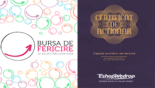 EshopWedrop doneaza pe Bursa de Fericire